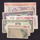 Billetes
Billetes Extranjeros
Lote de 7 billetes. Argentina, Colombia, EE.UU., Indonesia (2) y Venezuela (2). EBC- a BC-.