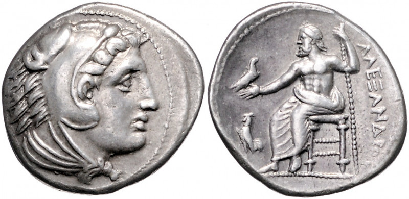 GRIECHENLAND, MAKEDONIEN. Alexander III. der Große, 336-323 v.Chr., AR Tetradrac...