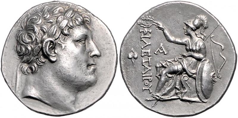 *KLEINASIEN, MYSIEN. Attalos I., 241-197 v.Chr., AR Tetradrachme. Belorb. Kopf d...