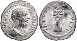 RÖMISCHES REICH, Pescennius Niger, 193-194, AR Denar, Antiochia. Belorb. und drap. Büste r. Rs.Iustitia frontal stehend, Kopf r.(?), IVSTITIA AVGVSTI....