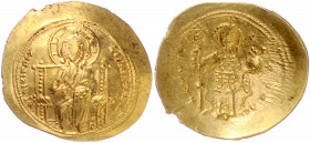 BYZANTINISCHES REICH, Constantin X. Dukas, 1059-1067, AV Histamenon Nomisma, Konstantinopel. Christus thronend v.vorn. Rs.Kaiser mit Labarum und Kreuz...