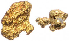 AUSTRALIEN, The Perth Mint. Goldnugget. 3,75g. Aus den Goldminen im "Super Pit" im Murchison-Distrikt (560 km nördl. von Perth) (größeres Stück). Mit ...