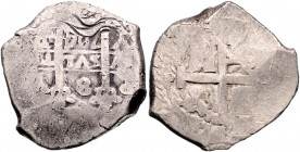 BOLIVIEN, Philipp V., 1700-1724 u. 1724-1746, 8 Reales 1704 P.Y., Potosi. 27,35g.
ss/s
C.-C.8267; KM 31