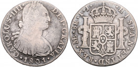 PERU, Carlos IV., 1788-1808, 8 Reales 1801 IJ, Lima.
ss
KM 97