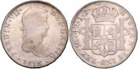 PERU, Ferdinand VII., 1808-1822, 4 Reales 1816 JP, Lima.
f.ss
KM 116