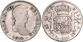 PERU, Ferdinand VII., 1808-1822, 4 Reales 1819 JP, Lima.
f.ss
KM 116