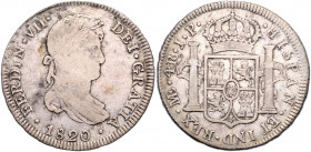 PERU, Ferdinand VII., 1808-1822, 4 Reales 1820 JP, Lima.
ss
KM 116