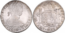 PERU, Ferdinand VII., 1808-1822, 8 Reales 1809 JP, Lima.
ss
KM 106.2