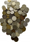 RUSSLAND, 1/2 Kopeke 1854-1912 (2x); Kopeke 1890-1964 (10x); 2 Kopeken 1883-1964 (15x); 3 Kopeken 1898-1986 (6x); 5 Kopeken 1930-1989 (6x); 10 Kopeken...