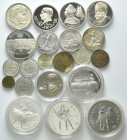 RUSSLAND, UdSSR, 1917-1991, Rubel 1990 Chekhov, Rainis, 1992 Nakhimov; 3 Rubel 1991 Bolshoi, 1993 Ballerina, Ballett, 1994 Ballett; 5 Rubel 1990 Palas...