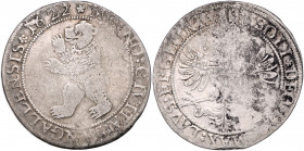 SCHWEIZ / ST. GALLEN, Stadt, Taler 1622. Aufrechter Bär l. Rs.Gekrönter Doppelkopfadler.
s
Dav.4677; HMZ-2-897