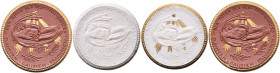 PORZELLAN, FREIBERG, Porzellan-Spendenmed. 1921 a.d. Denkmal des Jäger-Batl.26 (13x). Darunter 2x mit Aufl. unter 200 Stk.
13 Stk., vz
Scheuch; 746a...