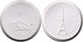 PORZELLAN, MÜNCHEN, Porzellanmed. 1940 a.d. Einnahme von Paris.
vz
Scheuch 1871n
