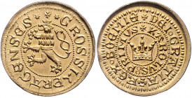 WAAGEN UND GEWICHTE, Münzgewicht zu 10 Groschen mit Titel Karl I. (1346-1378). Der Groschen, der zunächst zu 3,7g geprägt wurde, verlor schnell durch ...