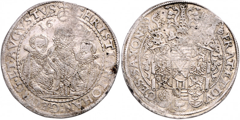 SACHSEN, Christian II., Joh.Georg I. und August (Vormundsch.), 1591-1601, Reichs...