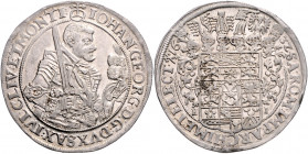 SACHSEN, Johann Georg I., 1615-1656, Reichstaler 1632 HI, Dresden.
prägefr., vz+
Dav.7601; Schnee 845