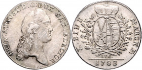 SACHSEN, Friedrich August III., 1763-1806, Taler 1783.
vz
Dav.2695