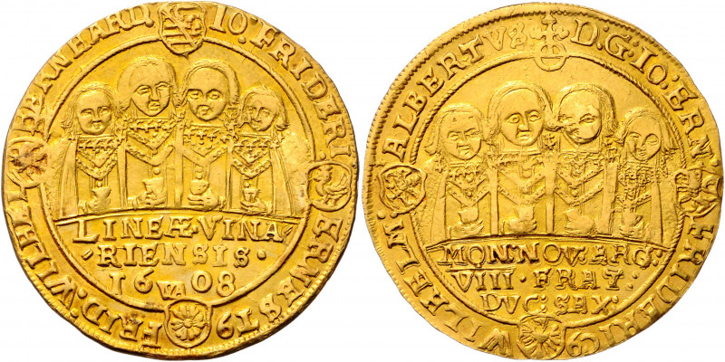 SACHSEN-ALT-WEIMAR, Johann Ernst und seine sieben Brüder, 1605-1619, Achtbrüder-...