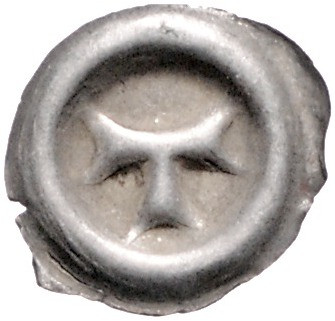 SCHLESIEN-TROPPAU, Stadt, Hohlheller o.J. Buchstabe T. 0,17g.
ss-vz
Kopicki; 8...