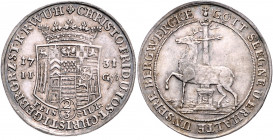 STOLBERG-STOLBERG, Christoph Friedrich und Jost Christian, 1704-1738, 2/3 Taler 1731 IIG, Stolberg. Feinsilber.
f.vz
Dav.997; Frieder.1732