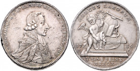 WÜRZBURG, BISTUM, Franz Ludwig von Erthal, 1779-1795, Prämien-Doppeltaler 1786 M-P.
Sf., f.vz
Dav.2906; Helm.880