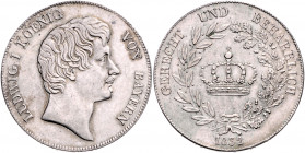 BAYERN, Ludwig I., 1825-1848, Kronentaler 1832.
ss
AKS 76; T.48; Dav.565