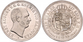 HANNOVER, Ernst August, 1837-1851, Taler 1839 A.
f.st
AKS 100; T.157; Dav.667