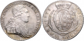 *SACHSEN, Friedrich August III., 1763-1806, Konventionstaler 1795 IEC.
min.just., vz+
AKS-; T.289; Dav.850