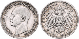 OLDENBURG, Friedrich August, 1900-1918, 2 Mark 1900 A.
ss
J.94