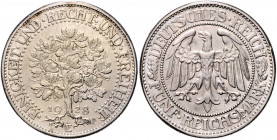 WEIMARER REPUBLIK, 1919-1933, 5 Reichsmark 1928 E. Eichbaum.
vz-st
J.331