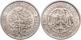 WEIMARER REPUBLIK, 1919-1933, 5 Reichsmark 1932 D. Eichbaum.
st
J.331