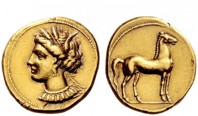 Greek Coins 
 The Carthaginians in Sicily and North Africa 
 Stater, Carthago ...