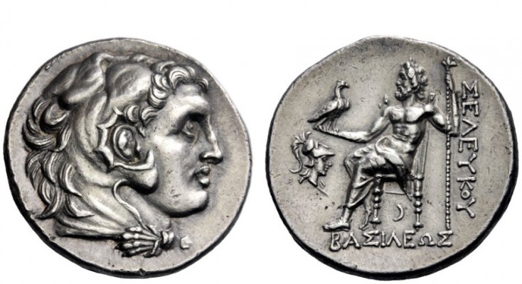 Greek Coins 
 Seleucid Kings of Syria, Antiochus I Soter, 294 – 261 
 Tetradra...