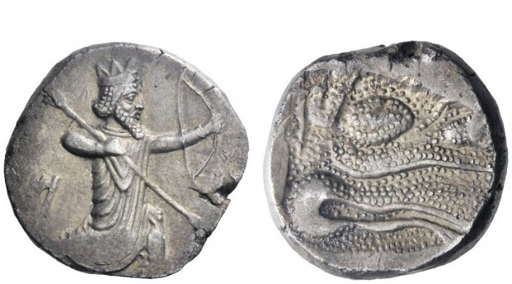 Greek Coins 
 The Achaemenid Kings of Persia, uncertain Satrap, 359 – 338 
 Te...