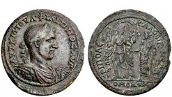 The Roman Empire 
 Philip I, 244 – 249 
 Bronze, Tripoli Lydiae 244-249, Æ 22.47 g. AVT·K·M·IOVA·FILIPPOC·AVG Laureate, draped and cuirassed bust se...