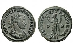 The Roman Empire 
 Julian I, November 284 – February 285 
 Antoninianus, Siscia late 284-February 285, billon 3.14 g. IMP C M AVR IVLIANVS P F AVG R...