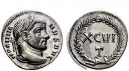 The Roman Empire 
 Maximianus Herculius first reign, 286 – 305 
 Argenteus, Ticinum circa 300, AR 3.37 g. MAXIMIA – NVS AVG Laureate bust r. Rev. XC...