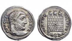 The Roman Empire 
 Constantius I augustus, 305 – 306 
 Argenteus, Serdica circa 305-306, AR 3.29 g. CONSTAN – TIVS AVG Laureate head r. Rev. VIRTVS ...