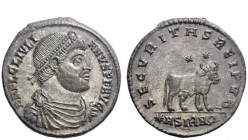 The Roman Empire 
 Julian II, 360 – 363 
 Maiorina, Sirmium summer 361-26 June 363, Billon 8.89 g. DN FL CL IVLI – ANVS P F AVG Pearl-diademed, drap...