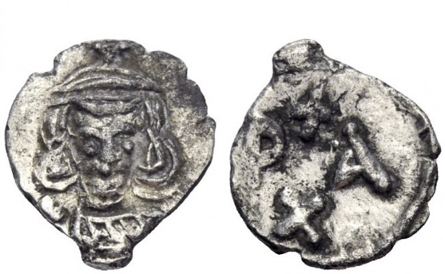 The Byzantine Empire 
 Justinian II, first reign 685 – 695 
 1/8 of siliqua, S...