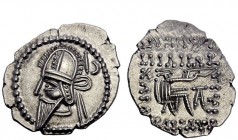 Greek Coins 
 Vologases VI, 207/8 – 221/2 
 Drachm, Ekbatana circa 207/8-221/2, AR 3.72 g. Bust l. wearing tiara. Rev. Parthian archer seated r. on ...