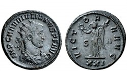 The Roman Empire 
 Julian of Pannonia, November 284 – February 285 
 Antoninianus, Siscia late 284, billon 3.65 g. Radiate, draped and cuirassed bus...