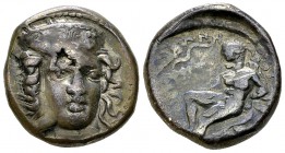 Kroton AR Didrachm, c. 322 BC, ex Sternberg FPL 

 Kroton, Bruttium . AR Didrachm (19-20 mm, 7.38 g), c. 322 BC.
Obv. Head of Hera Lakinia facing s...