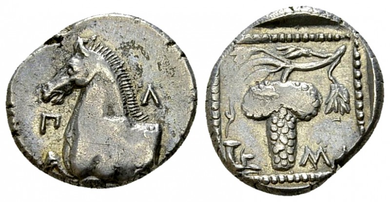 Maroneia AR Tetrobol, c. 395-386/5 BC 

 Maroneia , Thrace. AR Tetrobol (14-15...