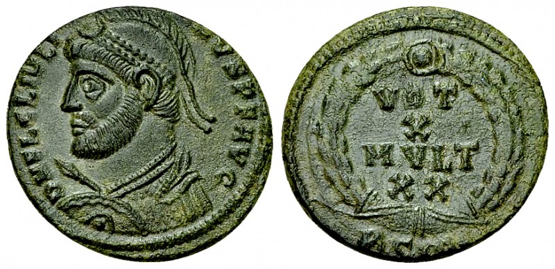Iulianus II Apostata AE 20, vota reverse 

 Iulianus II Apostata (361-363 AD)....