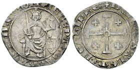 Cyprus, Peter I AR Gros 

Crusaders, Lusignan Kingdom of Cyprus. Peter I (1359-1369). AR Gros (24-25 mm, 4.61 g).
Metcalf 579.

Nicely toned and ...