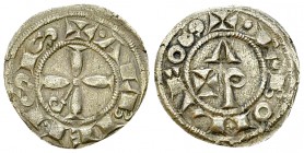 Bernard de Castenet, AR Denier 

France, Albi, Vicomté. Bernard de Castenet (1248-1280). AR Denier (16 mm, 0.93 g).
Av. +ALBIENSIS, Croix cantonée ...