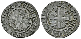 Philippe le Bon, Bi Engrogne, Auxerre 

France, Bourgogne, Duché. Philippe le Bon (1419-1467), BI engrogne, Auxonne.
Av. Armes de Bourgogne en plei...
