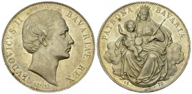 Ludwig II., AR Madonnentaler 1870 

Bayern. Ludwig II. (1864-1886). AR Madonnentaler 1870 (18.50 g).
AKS 176.

Vorzüglich.