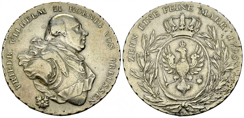 Friedrich Wilhelm II., AR Konventionstaler 1795 

Brandenburg-Preussen, Königr...